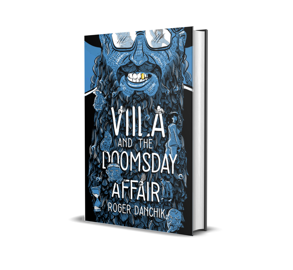Mock image of Viila and the Doomsday Affair book
